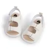 Första vandrare sommarmode baby sandaler födda spädbarn promenadskor avslappnad mjuk ensam non-halp andas för pojkar flickor före