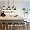 Kolye lambaları Modern Minimalist Restoran Avizesi Yaratıcı Sanat Kişilik Yemek Tablosu Yatak Odası Çalışma Bar Üç Baş Led