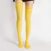 Skarpetki dla kobiet 2 pary seksowne uda wysokie pończochy silikonowe koronkowe top plus rozmiar nad kolanem