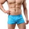 Cuecas Helisopus Homens Boxers Calcinhas Sexy Lingerie Cintura Baixa Lazer Algodão Elastano Cor Sólida Cool Home