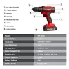 Boormachine WOSAI 20V QY Series Cordless Screwdriver Electric Drill Electrical Screwdriver lithiumion Battery Hand Driver Drill 3/8Inch