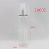 200ml X 30 aluminum fine spray perfume bottle for personal care ,empty clear plastic refillable perfumes bottle wholesale Hltvf