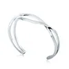 Bracelet Large Mince Double Bracelets Design Moderne Ouverture Réglable Doré Argent Plaqué Bracelets Pour Femme