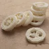 Scrubbers Wholesale 100pcs Natural Loofah Luffa Loofa Slices Handmade Loofah Soap Box Tray Tools Cleanner Sponge Facial Soap Holder