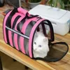 Carrinhos de gato transportar itens bolsas portátil respirável mochila de viagem pet saco de transporte filhote de cachorro gatinho sacos transportadores suprimentos zíper design