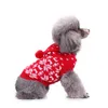 Camisolas de cão de cão de Natal Caso de cão de inverno Caso de casaco quente Camisinho de caldo macio de tricô para cães para cães pequenos cães médios chihuahua yorkshire