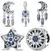 Pedras Preciosas Soltas Fit Original Pulseira Charms Plata De Ley 925 Moon Dream Catcher Beads Para Mulheres Jóias de Aniversário Moda Fina