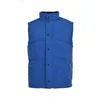 Men's gilet designer jacket vest luxury down woman vest feather filled material coat graphite gray black and white blue pop couple coat size s m l xl xxl