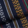 Tissu 1 mètre Style ethnique coton lin rétro bohême tissu bricolage fait à la main Textile couture Patchwork pour sacs vêtements canapé nappe