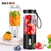 Juicers Portable Electric Juicer Blender USB Mini Extractors Fruit Food Milkshake Smoothie Mixer Multifuncional Juice Maker Cup 230617