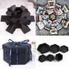 Gift Wrap 1 Set Hexagonal Multi-layer Explosion Box Surprise Confession Handmade Diy Creative Hexagon