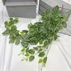 Decorative Flowers Ivy Plant Wall Rattan Decoration Indoor And Outdoor Hanging Orchid Eyebrow Climbing Vine Grass