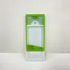 Universal White Green Quick Packing Box For Mobile Phone Case PVC Blister Drawing Display Dustproof Package Box For Cover Shell
