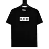 Kith T-shirt Designer Men Tops Kobiety swobodny krótkie rękawy koszulki mody koszulki o temperaturze TEE TEE TOP GOUGIZE MAN KREKTY