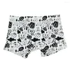 Cueca 2023 Bonita Cueca Masculina Boxer Estampa de Desenho Animado Masculino Shorts de Algodão Super Macio Homem Casa Curto Adorável Presente para Namorado