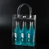 PVC Clear Handbags Gift Makeup Makeup Cosup Universal التعبئة البلاستيكية الأكياس الواضحة 10 أحجام لاختيار Qohmu