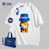 Herr t-shirts nasa mens shorts män designer t shirt tshirt kvinnliga kläder överdimensionerade skjortor för korta kläder kvinnor t-shirt plus storlek 2 5oe7