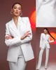 Candy Color Mother Of The Bride Pants Suits 2 Pieces Ruffles Office Lady Blazer Sets Female High Waist Guest Wear