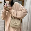 Evening Bags Retro Shoulder Bag Cute Embroidered Bear Girl Student Funny Corduroy Pouch