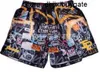 Shorts pour hommes Inaka Power sérigraphié maille respirant séchage rapide décontracté entraînement ample grand pantalon de basket-ball de plage P9R2