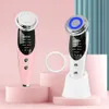 Face Care Devices 7 in 1 RF EMS Micro Current Lifting Device Vibration LED Po Therapy Face Skin Rejuvenation Wrinkle Remover Massager 230617