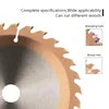 Joiners CMCP Saw Blade Ticn Coated Circular Saw Blade Carbide Tipped Carpentry Tool Woodworking Cutting Disc 184 185 190mm