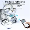 Andra hundförsörjningar PET GPS Bluetoothlocator Anti-Lost Collar Dog Cat Smart Positioning Tracker Lätt spårning Lokaler Pet Supply Drop Ship 230617