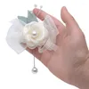 Декоративные цветы свадебная невеста и моделирование жениха Корсаж Бруш Цвет