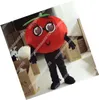 Warzywa Tomato Mascot Costume Halloween kreskówka odzież przyjęcie urodzinowe fantazyjne kostium maskotot