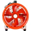 Condizionatori Potente ventola industriale Rimozione Ventilatore di scarico mobile portatile Ventilatore portatile 220v Tunnel di ventilazione Ventilatore per polveri per costruzioni marine