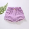 Szorty Koreańskie dziewczyny dżinsowe dziura letnie dziewczęta dżinsy krótkie spodnie moda dziecięca noszenie nastoletnich dzieci 12 lat cienkie spodnie 230617
