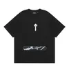 Designermode Kleidung T-Shirts Tsihrts Hemden Trapstar Stacheldraht Aow T-Shirt Sommer Neue lose lässige Herren Damen reine Baumwolle Kurzarm T-Shirt Rock Hip Hop Baumwolle S