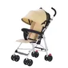 Four Wheel Cart Baby stroller Umbrella Car Easy to Sit, Lightweight Folding, Children's Bb Breathable Pushchair pram with carry cot