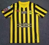 ファンプレーヤーバージョンAl Ittihad Soccer Jerseys Kids Kit 23/24 Benzema Fabinho Kante Mens2023 2024 Hamdallah Romarinho Al-Ittihad Shird Boys Niled