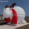 Free Express 귀여운 귀여운 풍선 면봉 양 공기 야외 광고 장식을위한 동물