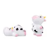 Vache Figures Mignon Animal Jouets Ensemble Gâteau Toppers Vache Fée Jardin Figurines Miniatures Collection Playset Moss Paysage DIY Terrarium Artisanat 1221302