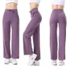 Designer Women's Yoga Pants Sport Casual Throwback Wide Leg Women Fitness Yogas Hip lift Stretch Sports Flared Pant