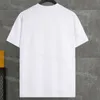 Rundhalsausschnitt für Männer und Frauen, hübsches, großzügiges Sommer-High-End-T-Shirt mit geometrischer Form, Buchstaben im gleichen neuen lässigen 484180-Stil, einfache kurze Ärmel