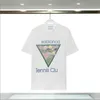 T-shirt kvinnor klänningar herr designer kläder mode stora v tees märke kläder gata shorts fritid basket tröjor män s klädspår m-3xl ###