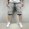 Herren Shorts Sommer Gym Schnell trocknende Shorts Casual Fitness Streetwear Herren Jogging Kurze Hosen Männer Multi-Pocket Sport Casual Hip Cargo Short 230617