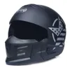 Capacetes de motocicleta Capacete de corrida profissional Modular Full Face Flip Up 3/4 Jet Open Removível Queixo Viseira Proteção Casque