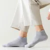 Herrensocken für Herren, hochwertig, für Frühling/Sommer, knöchelfest, aus dünnem Netzgewebe, atmungsaktiv, desodorierend