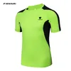 Other Sporting Goods Sport Running Fitness Soccer Jerseys Shirt Men Sport Jogging t shirt fit short sleeve body building tops clothing 230617