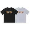 Designer Mode Kleding Tees Tsihrts Shirts Trapstar Oranje Grijs Handdoek Geborduurde Korte Shorts Set Zomer Heren Puur Katoen Half Mouw Trendy Sport Heren R