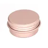 100 x 15g 10g 30g Vazio Mini Ouro Rosa Alumínio Frasco Pote De Creme Arte De Unhas Maquiagem Brilho Labial Cosmético Vazio Latas De Metal Recipientes Lolfj