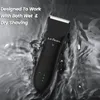 Epilator Trimmer dla mężczyzn elektryczny golenia golenia z wskaźnikiem LED męski trymer włosów do mokrego i suchego golenia 230617