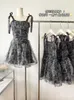 Robes Décontractées Femmes Soirée D'été Anniversaire A-ligne Princesse Robe Jarretelles Robes Tenues Une Pièce Vêtements Esthétique Vintage Fête
