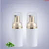 30/50/80 ml Pet White Liquid Soap Foam Bottle Mousses Dispenser Face Cleaning Foaming Pump Hotel Travel Bottles Pot 200 st/LotGoods PDHQD