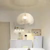 Lampy wiszące żyrandol dynia Nordic Nowoczesny prosty balkon sypialnia badanie korytarza jadalnia akrylowe stół żyrandole