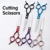 Scissors Pet Scissors 6.5 Inch Japanese 440C Steel Professional Cutting Thinning Curved Shears Pet Shop Dog Grooming Scissors for Groomer